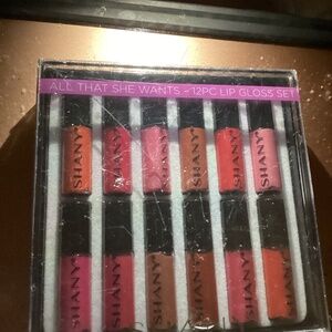 All that she wants 12 piece lip gloss set by Shany